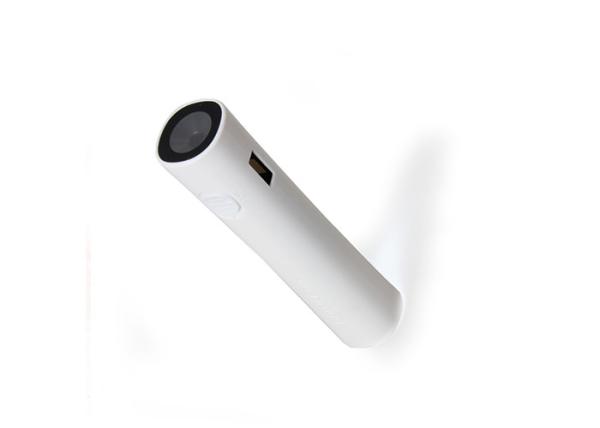 Small Waist Plastic Power Bank Single Section Type 2600mAh Easy Carry