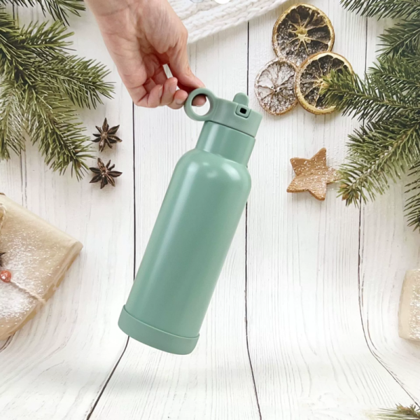 Cross-border Stainless Steel Insulated Cup Double-layer Vacuum American Small-mouthed Flask Portable Outdoor Sports Water Cup