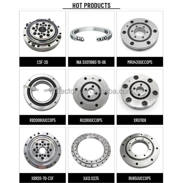 RU85UU Cross Roller Bearing Slewing Ring Turntable Bearing 55x120x15mm for Industrial