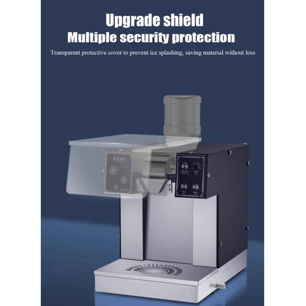 чернота 220В 50ХЗ машины льда нержавеющей стали 55КГ умная Сноулейк