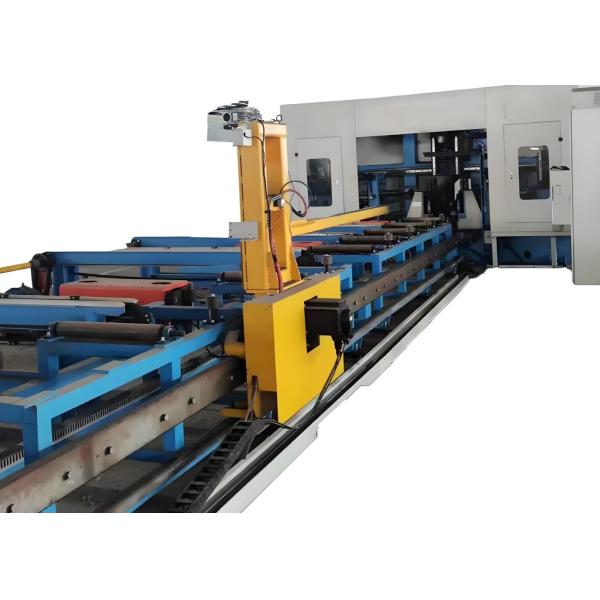 33x5.5x3.3m Machine Size 3d CNC H-Beam Drilling And Marking Machine BT40 Main Spindle
