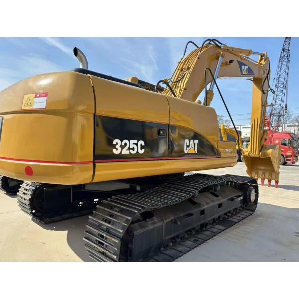 Caterpillar 325C hidráulico utilizado excavadora visibilidad y seguridad para la construcción