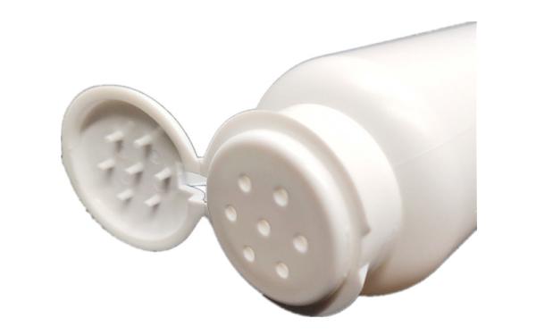 120 ml de garrafa branca vazia Fibra em pó Shaker garrafa com 127 mm Flip Top Cap e garrafa PE