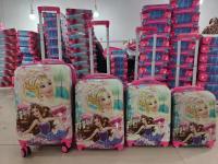 PP Cute Cartoon Trolly Bag , Waterproof Childrens Animal Suitcases