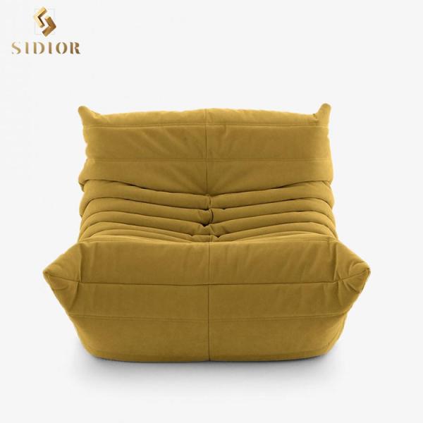 High-quality Living Room Leisure Chair Fabric Lounge Togo Sofa Chair