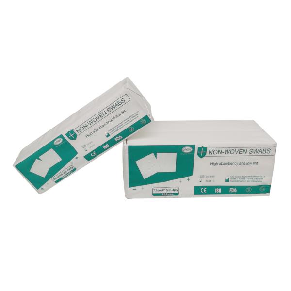 3X3 4ply Non Woven Gauze Swabs