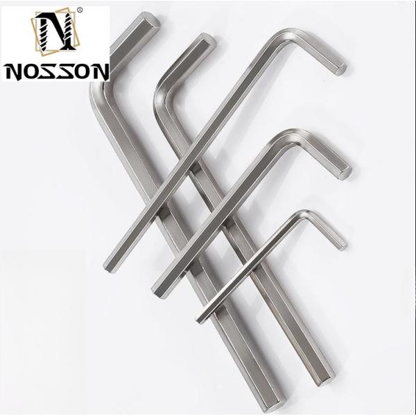 Durable Max Torque Capacity 700lb-ft Stainless Steels 304 L shape Hex Allen Set Allen Wrench Carbon steel hex key wrench for Auto Repairing