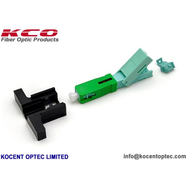 Pre-Polished SC UPC Fast Connector with 60mm Length and Tensile Strength >60N for 3mm and 2mm Cables