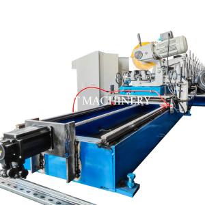 Gearbox Steel Unistrut C Channel Roll Forming Machine Solar Rack Making