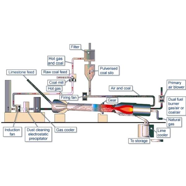 Завод утюга губки химического соли роторный DRI биомассы