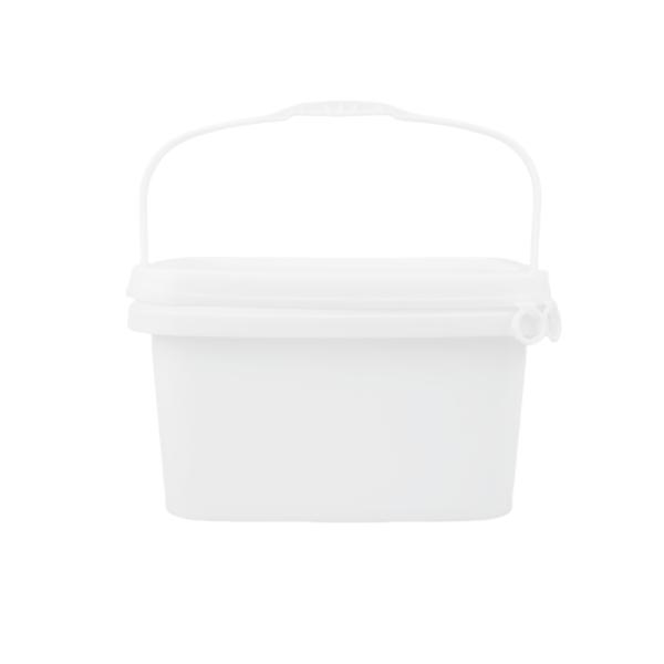 1.2kg 正方形プラスチック容器、100%バージン原料PP製