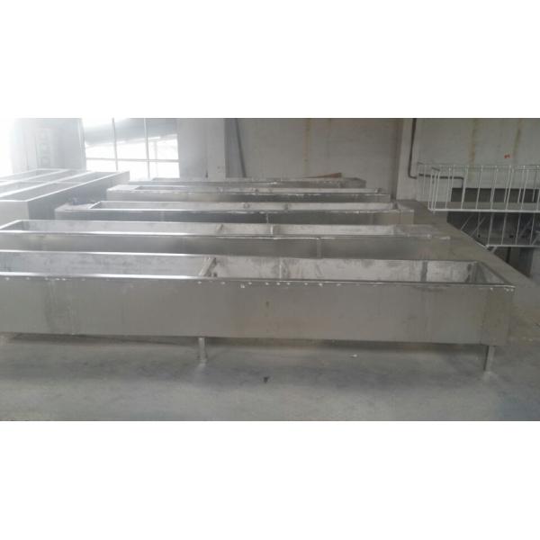 La ordeñadora del canal animal del agua del ganado de la vaca ahorra el acero inoxidable