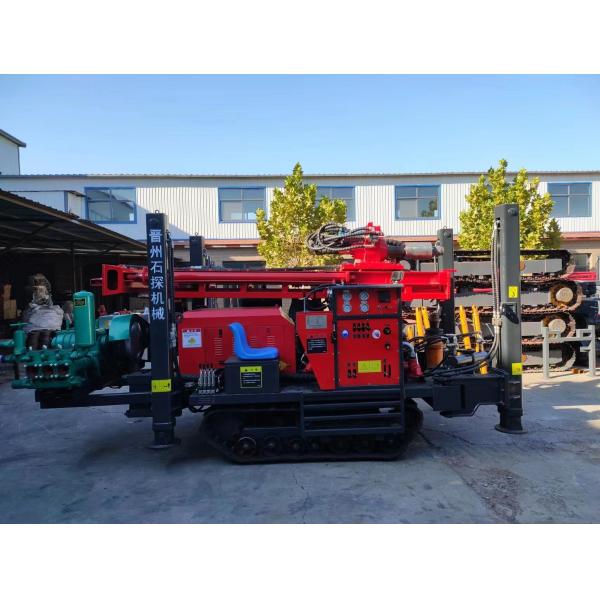 Dth 180m Crawler Drill Machine Diesel Engine