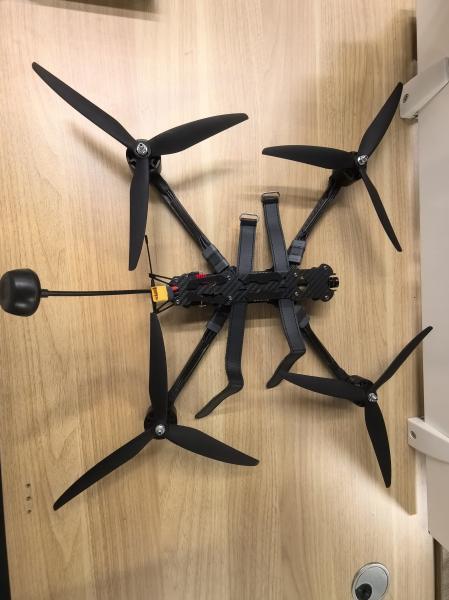 FPV Drones 10 pouces 2.4G/915Mhz ELRS 15-20km Distance de vol 40 Temps de vol FPV Drone de course Fpv drone