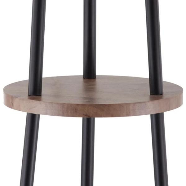 Украшение лампы пола треноги спальни деревянного утюга большое крытое