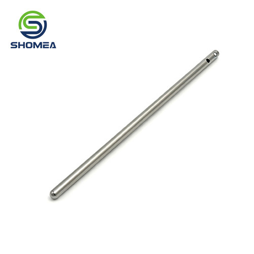 Custom Stainless Steel Round Sealed Tip Tube With Side Hole