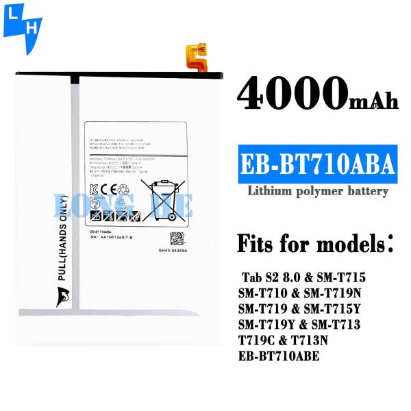 Batería para tabletas EB-BT710ABA para Samsung Galaxy Tab S2 8.0 SM-T710 T713 T715/C/Y T719C T713N