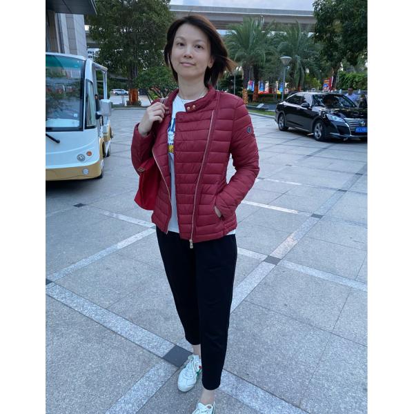 Ladies Casual 100% Nylon Windproof Thermal Jacket 5 Colors For Winter