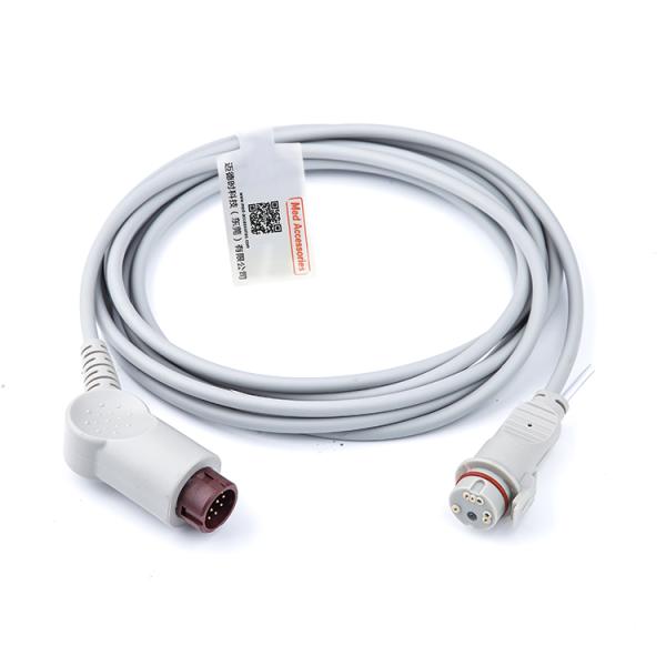 Cable d'adaptateur IBP à 12 broches stable, inoffensif, pratique, compatible HP avec le connecteur BD du transducteur