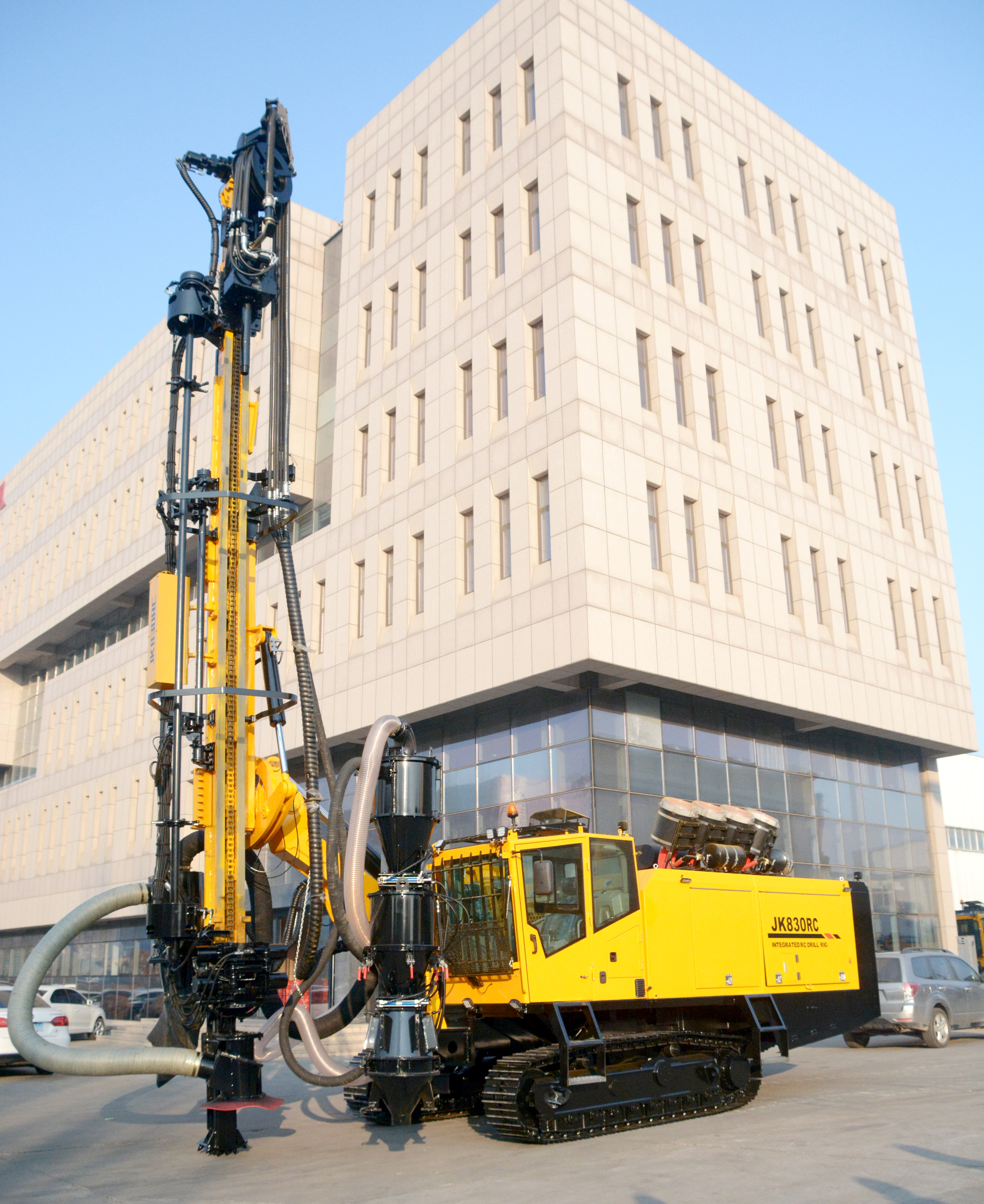 JK Drilling Company Profile Crawler DTH Rig Producer Quarry Mining Blast Hole Equipment Production Base Overview