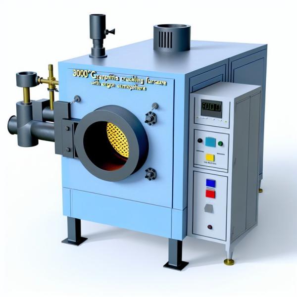 Forneau de fissuration de graphite 3000C pour les essais en laboratoire avec l'atmosphère d'argon