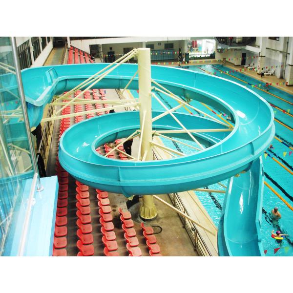 Смешные сильные визуальные большие водные горки для большого на открытом воздухе аквапарк спирали курорта