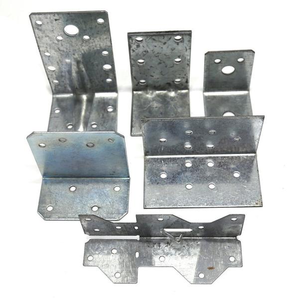 Wall Mounted Aluminum 90 Angle Brackets Stainless Steel U Bracket Angle Fixed