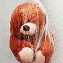 Heavy Duty Large Trash Bags, 95 Gallon for Big Garbage Can, Liner, Container, Bin, Lawn Leaves, Outside -Thick 2 Mil