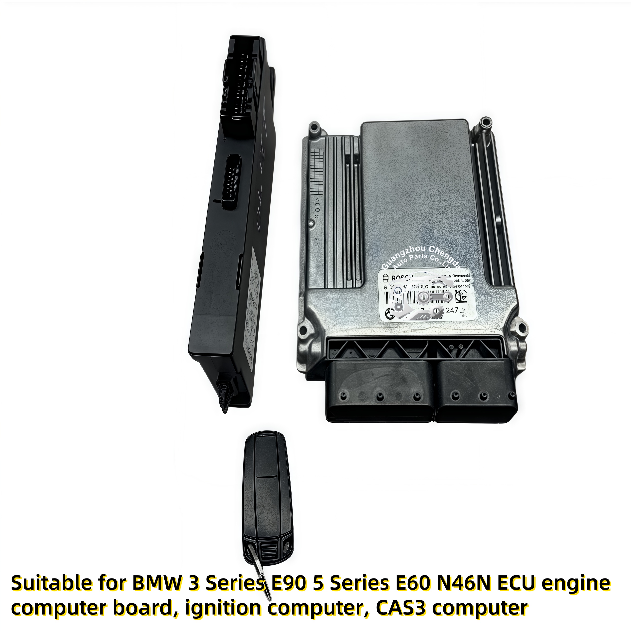 Second Hand Car Dismantling for BMW E90 ECU Control Modul E92 318 320 120 X1 N46 E87 0261S04522 Engine Computer Board 0261S04114