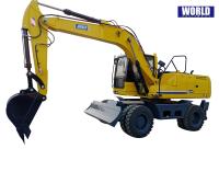 O mecânico Wheel Type Excavator de China com luta para a madeira ou a grama