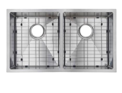 32'' 18 Gauge Undermount Stainless Steel Kitchen Sink Double Bowl