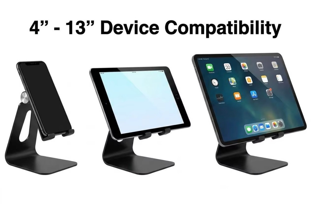 Foldable Adjustable Angle Anti Slip Phone Holder Stand For Dashboard And Desk