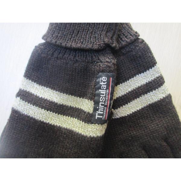 Ladies Acrylic Glove with Jacquard--Thinsulate glove--Fashion glove--Solid color