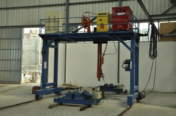 CE, machine d'OIN Polonais léger/chaîne de production poteau léger avec l'inverseur d'ABB