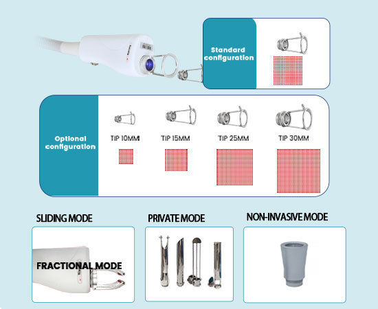 1927nm Fractional Thulium Laser Skin Rejuvenation Laser Machine 8W 15W 20W 30W