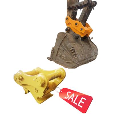 Safe High Effective Hydraulic Excavator Quick Coupler Hitch With Pins For Cat Hitachi Komatsu Sanny