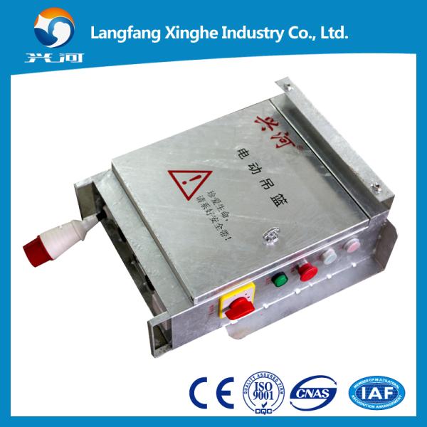 Xinghe Hot galvanized steel 2.0kw construction cleaning suspended working platform with electric winch