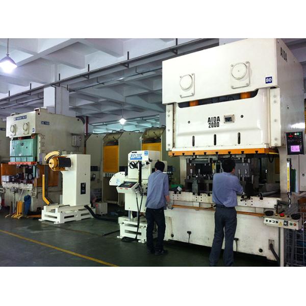 Automatic Air Coil Feeder Straightener Equipment Length Punch High Precision