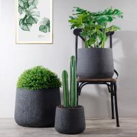 Les planteurs Clay Pots Indoor Planters Resin de pot de MgO que les pots d'usine cimentent le planteur de pot ont placé les planteurs extérieurs