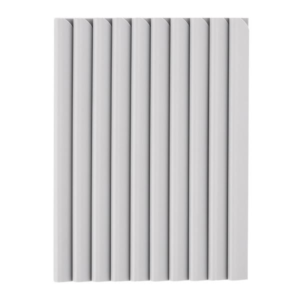 100% poliéster 19cm cerca de jardín PVC barras de cercas paneles de cercas de vinilo extraíbles