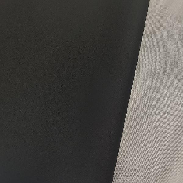 Bi Stretch PVC кожа для автомобильных сидений покрытия устойчивый черный цвет