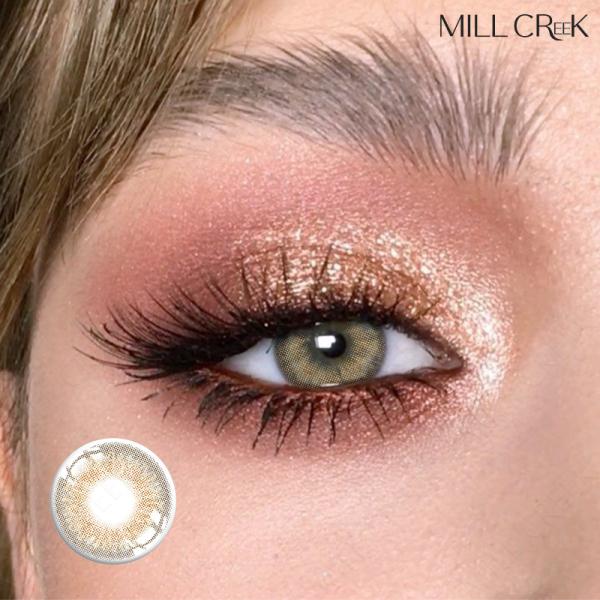 Oem Natural Wildcat Brown Contact Lens For Dark Eyes