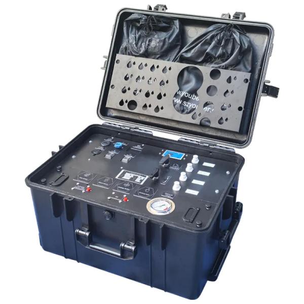 Saltwater RO Membrane Infiltration Mobile Water Purification System Inlet TDS 