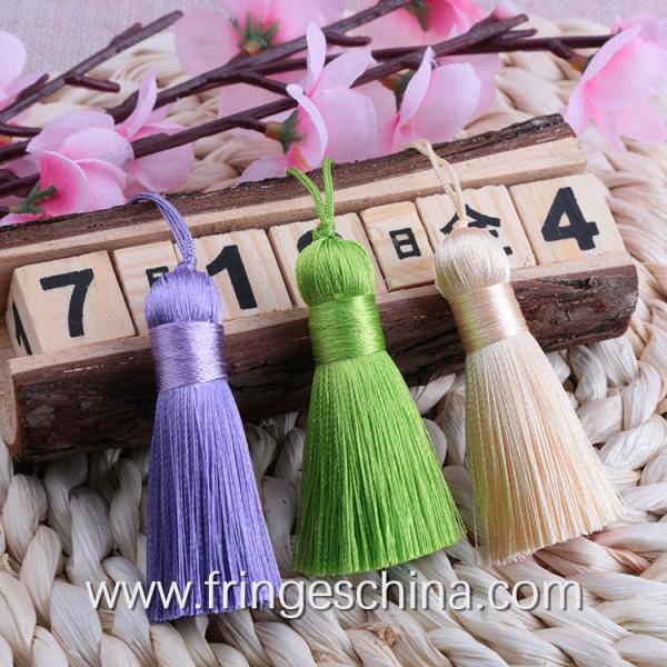 Colorful classical wholesale chinese tassels trimming fringe for bookmark