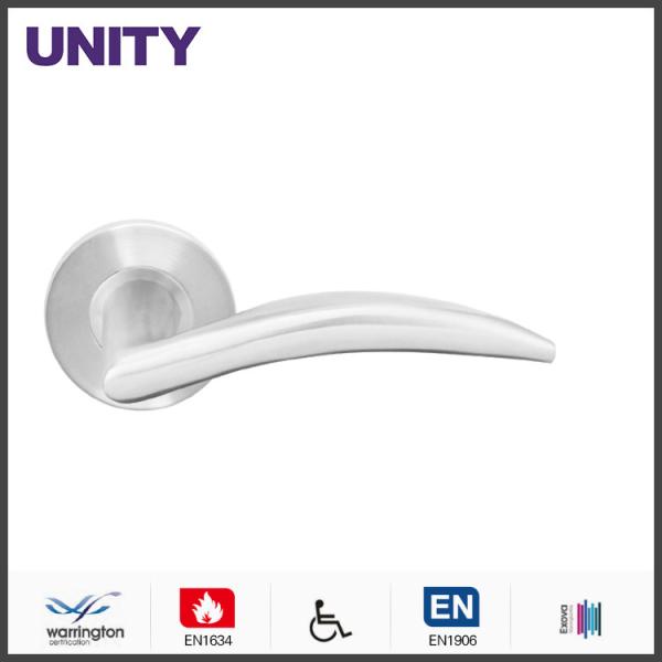 SS304 front door handle modern for residential/commercial exterior doors