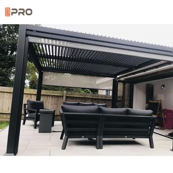 OEM Modern Aluminum Pergola Gazebo Outdoor Garden To Block Light And Rain