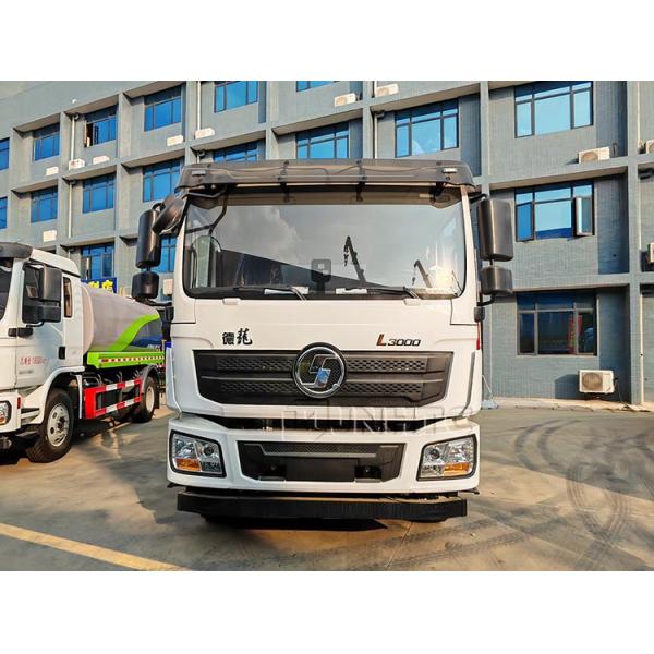 Shacman L3000 Camión del tanque de agua 4X2 200HP Camión del tanque de agua de aleación de aluminio