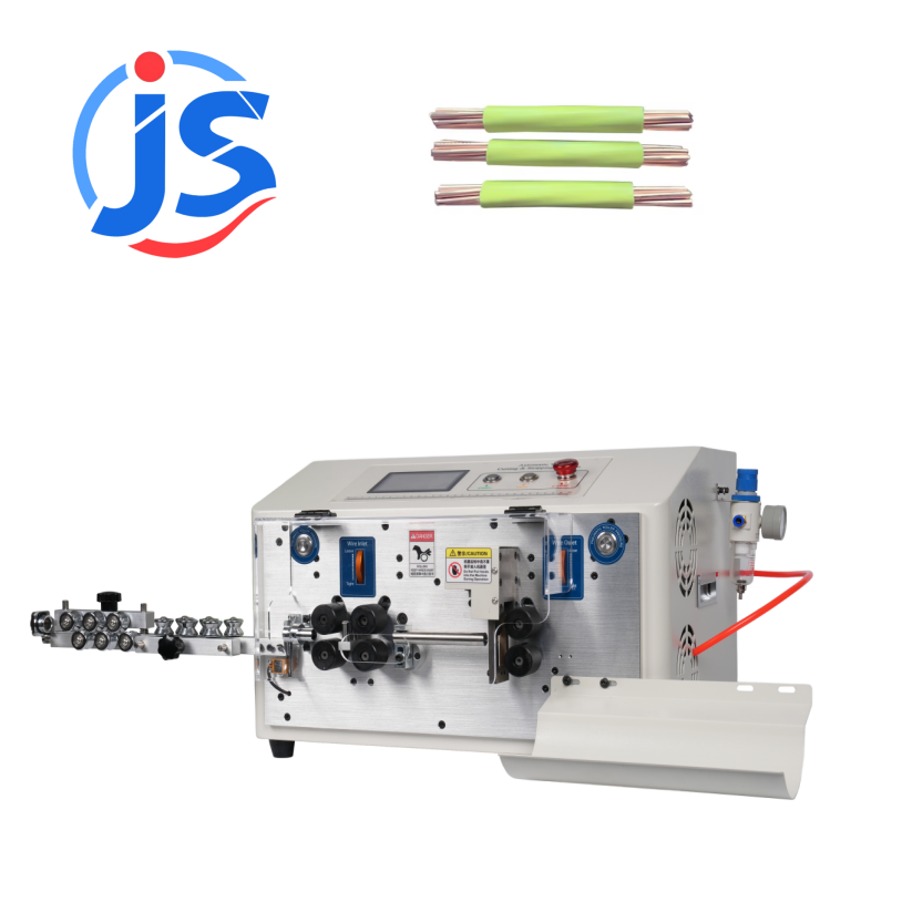 4.3 Inch PLC Screen Wire Stripping Machine with High Speed Steel Blades and 3000-4000pcs/hour Output