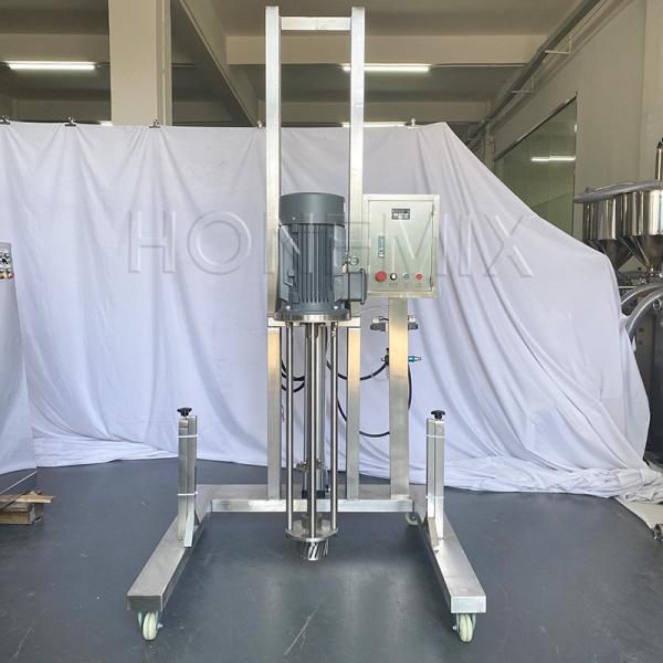 Gel Detergent Liquid Mixer Machine Emulsifying High Shearing Lifting Homogenizer