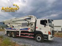 Le camion utilisé diesel de pompe concrète de Zoomlion a monté 40M Vertical Conveying Distance